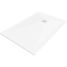 Brodzik prostokątny Mexen Stone+ biały 140x70 cm  44107014-W 1 szt.