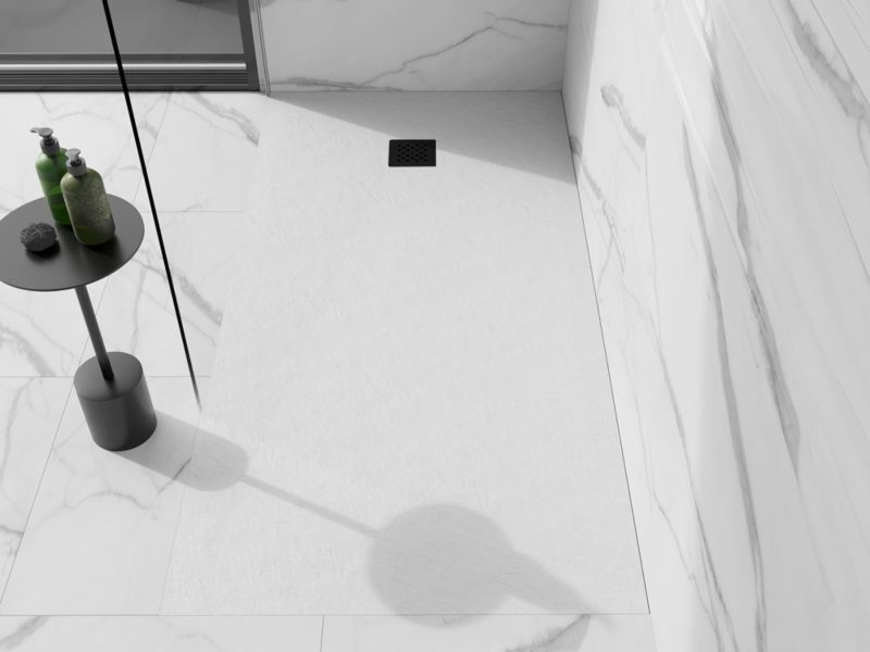 Brodzik prostokątny Mexen Stone+ biały 180x90 cm 1 szt.