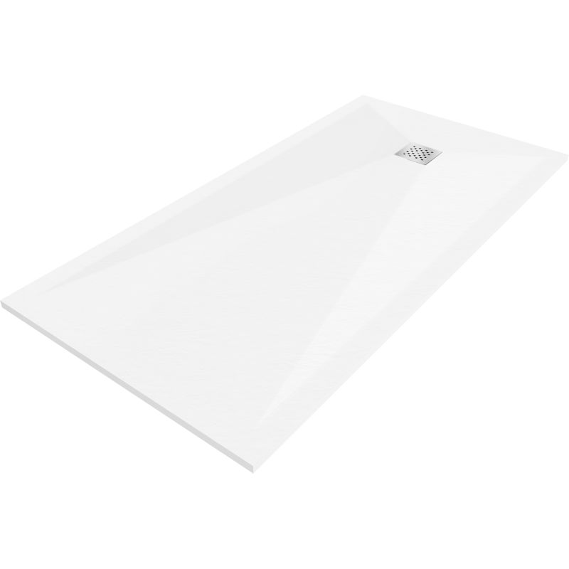 Brodzik prostokątny Mexen Stone+ biały 200x80 cm 1 szt.