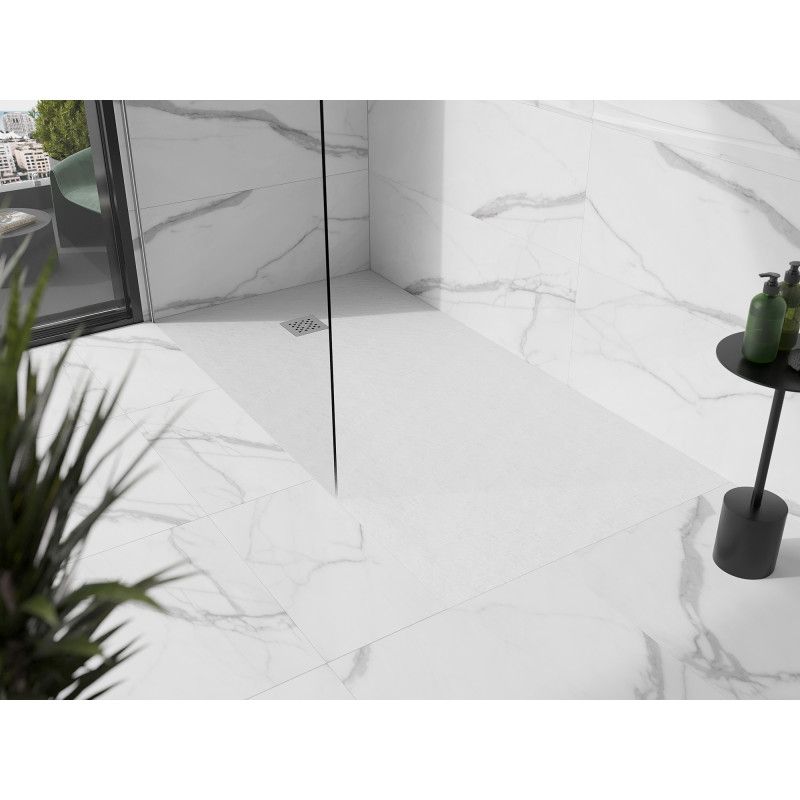 Brodzik prostokątny Mexen Stone+ biały 200x80 cm 1 szt.
