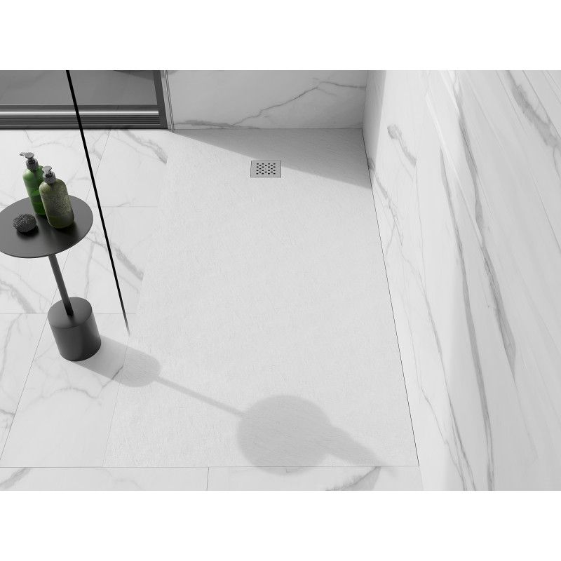 Brodzik prostokątny Mexen Stone+ biały 200x80 cm 1 szt.