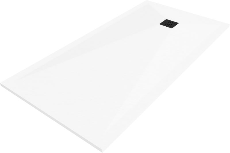 Brodzik prostokątny Mexen Stone+ biały 200x80 cm  44108020-B 1 szt.