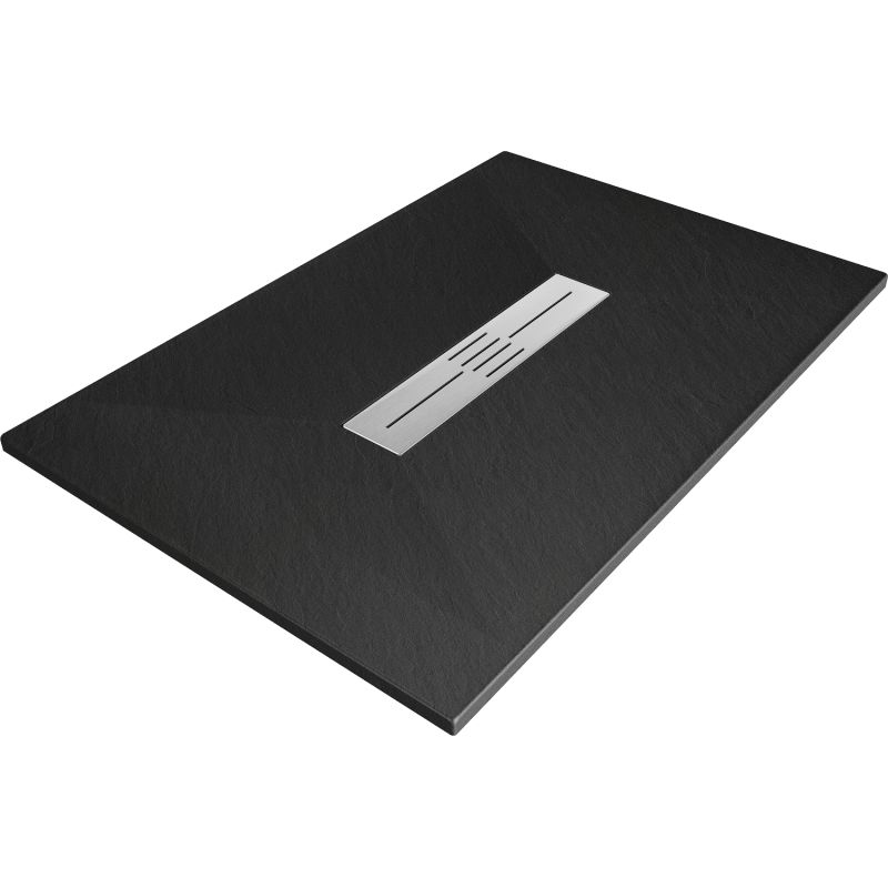 Brodzik prostokątny Mexen Toro czarny 120 x 90 cm 1 szt.