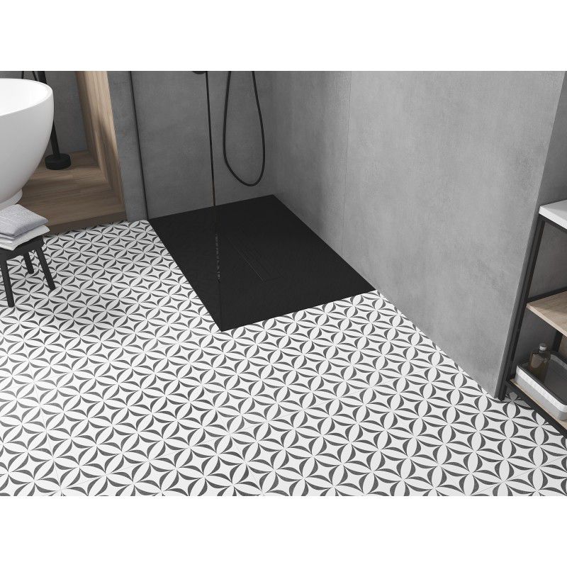 Brodzik prostokątny Mexen Toro czarny 130x90 cm 1 szt.