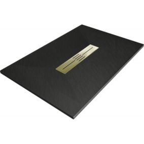 Brodzik prostokątny Mexen Toro czarny 130x90 cm  43709013-G 1 szt.