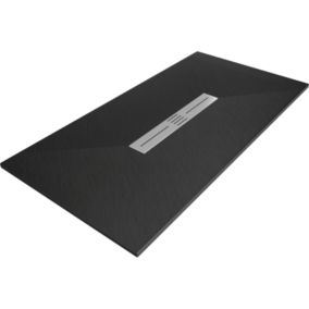 Brodzik prostokątny Mexen Toro czarny 180x70 cm 1 szt.