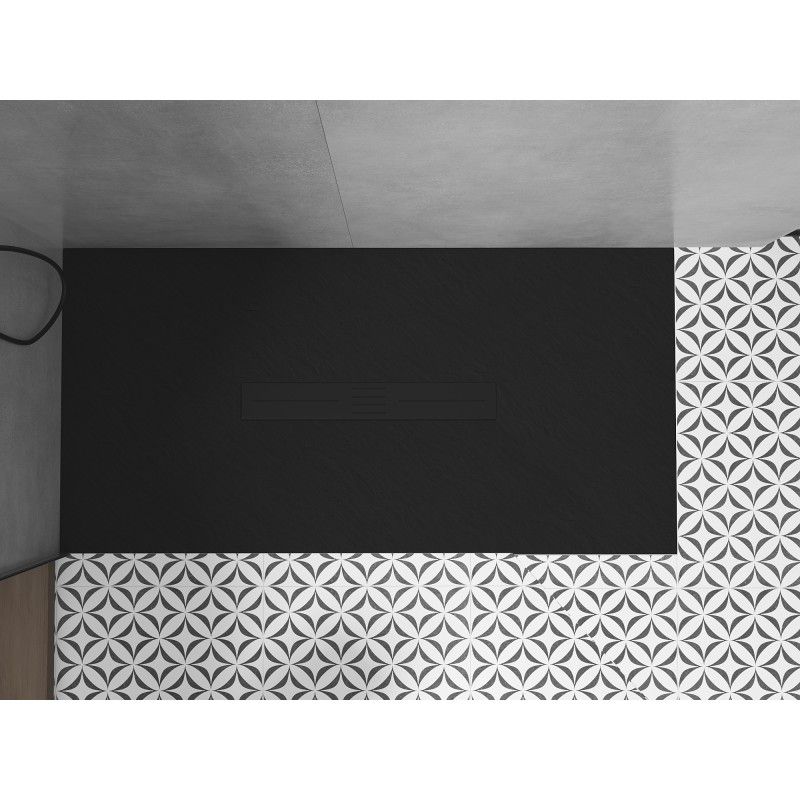 Brodzik prostokątny Mexen Toro czarny 180x70 cm  43707018-B 1 szt.