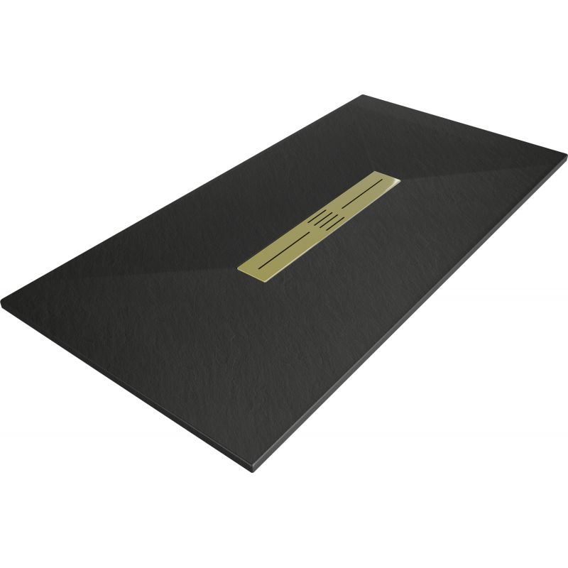 Brodzik prostokątny Mexen Toro czarny 200x70 cm  43707020-G 1 szt.