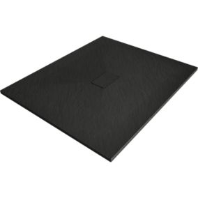 Brodzik prostokątny SMC Mexen Hugo 110 x 100 cm czarny 1 szt.