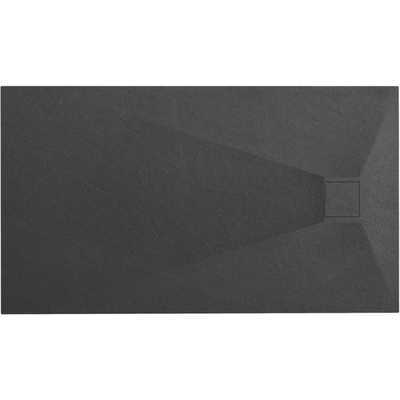 Brodzik Prysznicowy Rea Magnum 80X120 Czarny 1 Szt