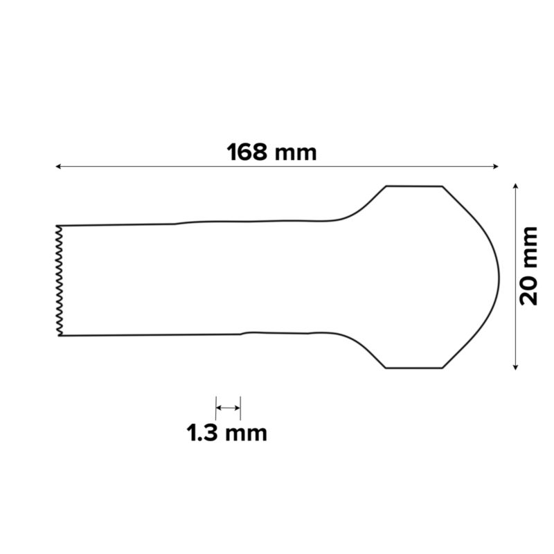 Brzeszczot Bosch Starlock BIM 20 x 30 mm