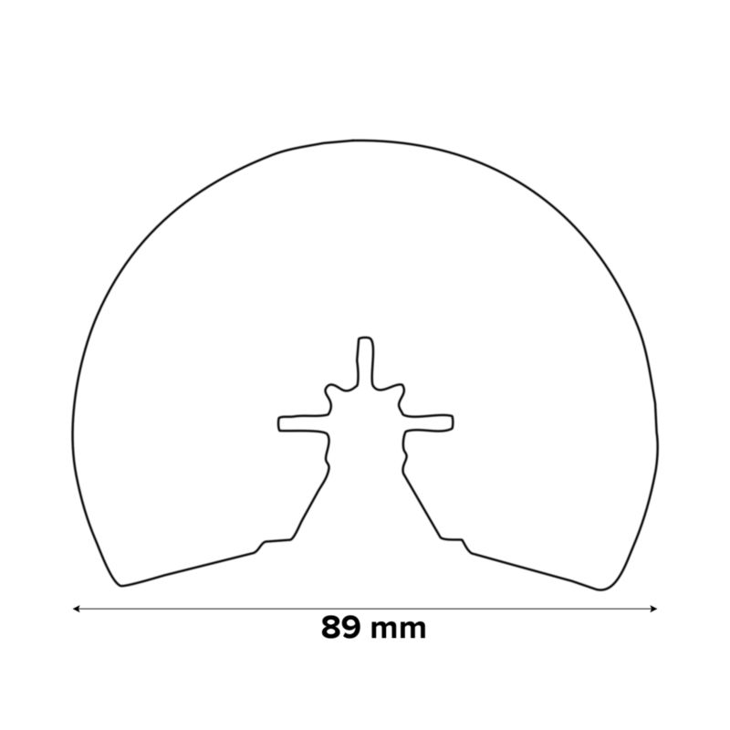 Brzeszczot do ceramiki Erbauer Multi Tool 89 mm