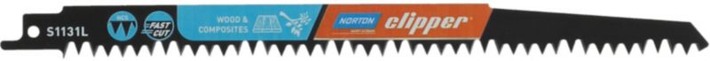 Brzeszczot do drewna twardego Norton Clipper 240 mm 2 szt.