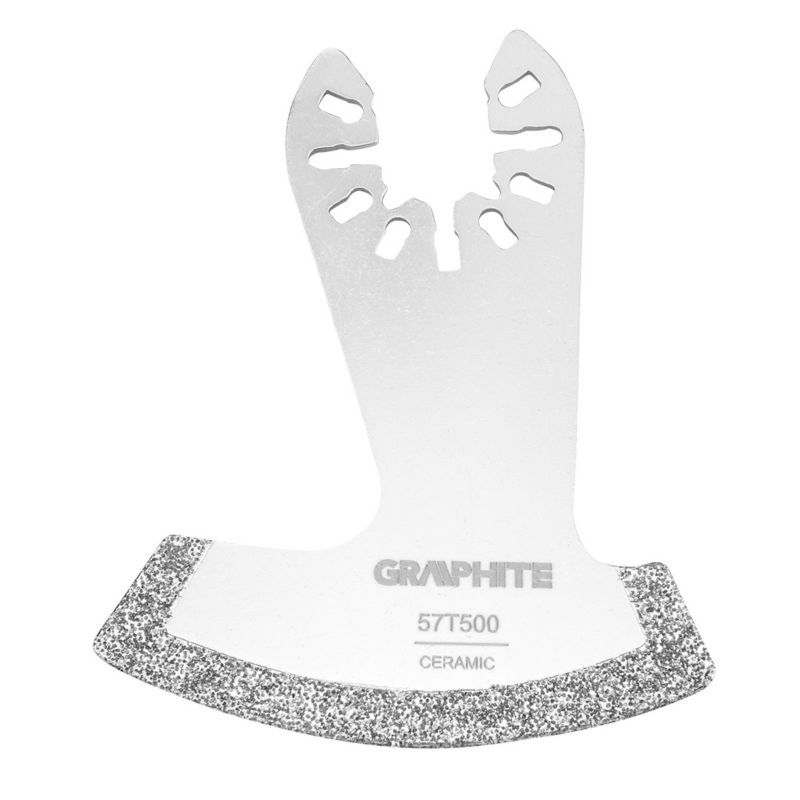 Brzeszczot do urządzenia wielofunkcyjnego GRAPHITE do cięcia ceramiki z nasypem diamentowym, średnica 60mm 1 szt