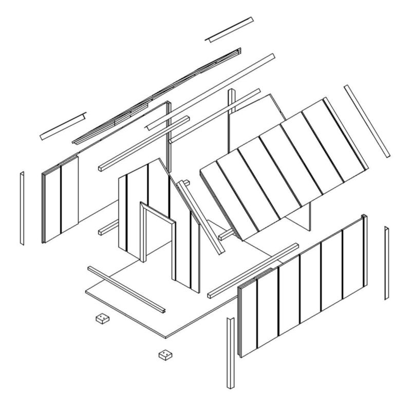 Buda dla psa LP SmartSide Timbela M972-1 80x118xH94 cm domek dla dużych ras psów 1 szt.