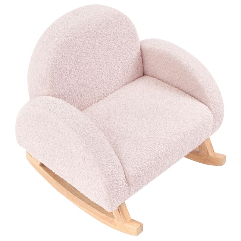 Bujak na biegunach Hug Boucle Pastelowy róż 1 szt.