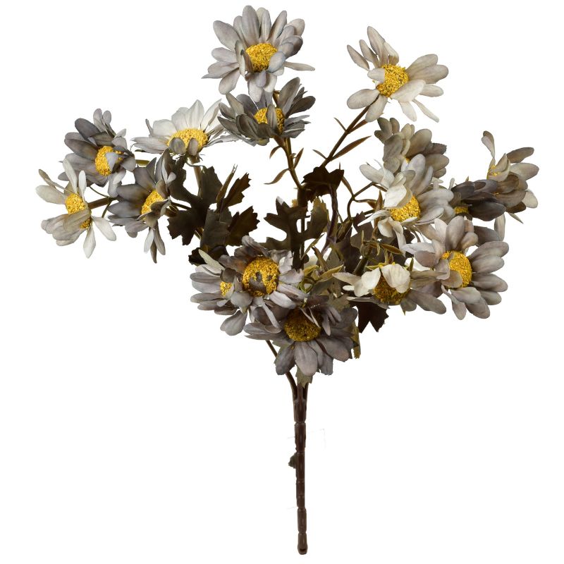 Bukiet kwiatów sztucznych Viridis Margaretki 29cm 1szt