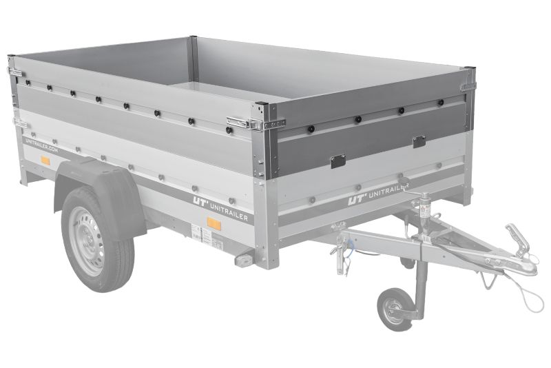Burty BIS aluminiowe do przyczepy UNITRAILER GARDEN 230 wysokość 40 cm 1 szt.