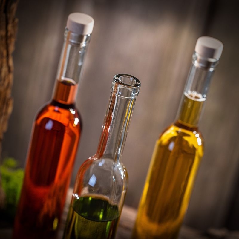 Butelka KADAX z korkiem Turcio 0,5L z korkiem fi19, 6 szt.