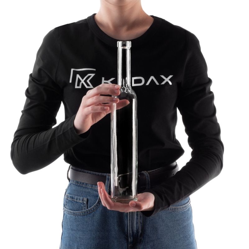 Butelka KADAX z korkiem Turcio 0,5L z korkiem fi19, 6 szt.
