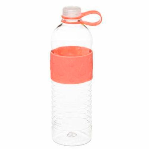 Butelka na wodę 700 ml czerwona 5FIVE SIMPLY SMART plastikowa sportowa z paskiem na siłownię 1 szt.