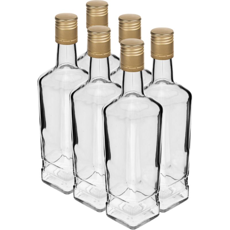 Butelka pryncypalna z zakrętką 500 ml 6 szt.