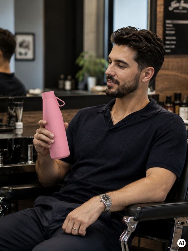 Butelka termiczna flow rose estia stal nierdzewna różowa 500 ml 1 szt.
