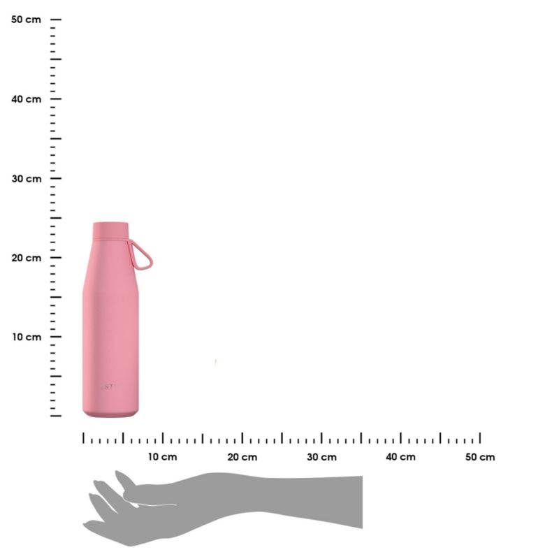 Butelka termiczna flow rose estia stal nierdzewna różowa 500 ml 1 szt.