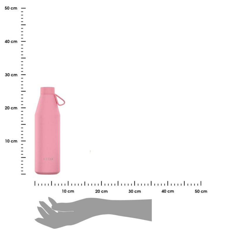Butelka termiczna flow rose estia stal nierdzewna różowa 800 ml 1 szt.