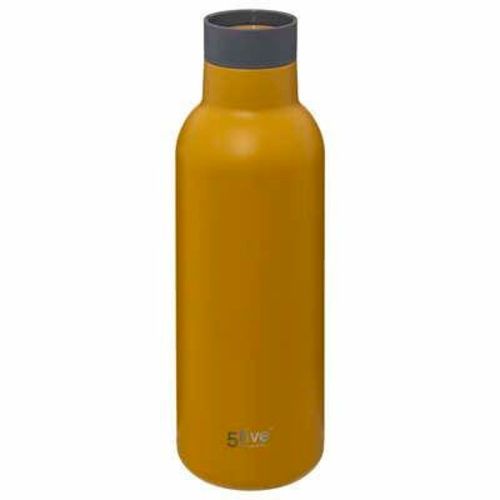 Butelka termiczna Iso 450 ml musztardowa 5FIVE SIMPLY SMART stal nierdzewna 1 szt.