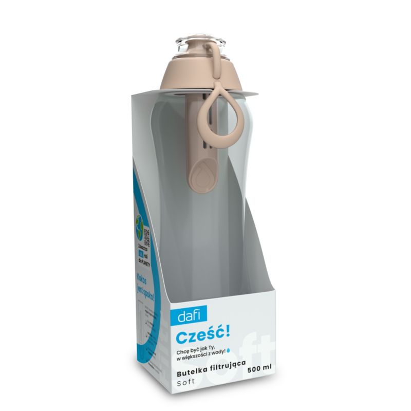 Butelka z filtrem Dafi Soft cappuccino 500 ml