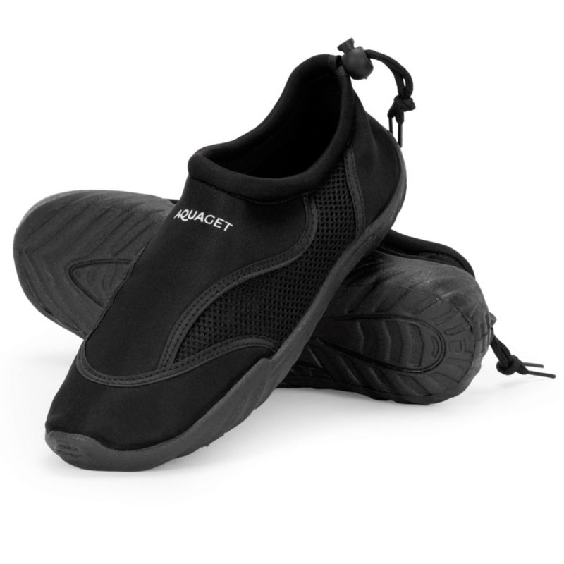 Buty do wody Aquaget męskie 44 obuwie plażowe, szybkoschnące męskie 44  czarne 1 kpl.