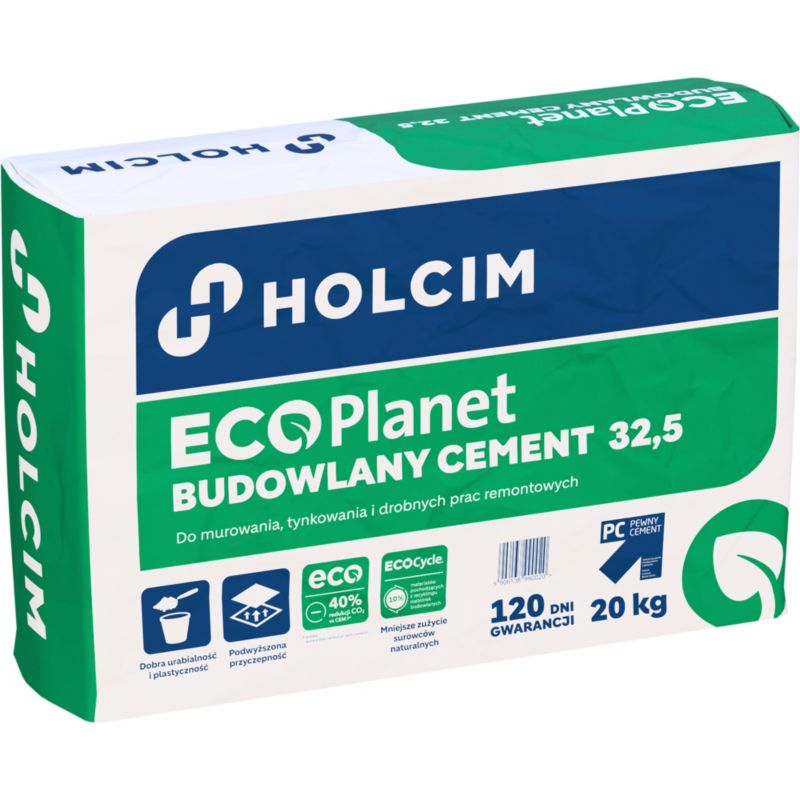 Cement budowlany Holcim Ecoplanet ll 20 kg