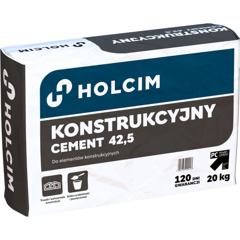 Cement do elementów konstrukcyjnych Holcim l 20 kg