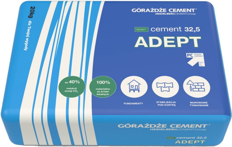 Cement Górażdże Adept 32.5N 20 kg_