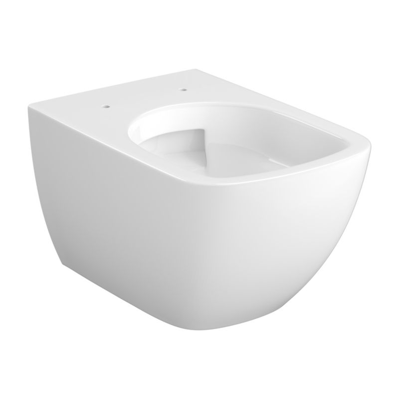 Cersanit Zen miska WC wisząca biały połysk spłukiwanie wirowe wolnoopadająca 1 szt.