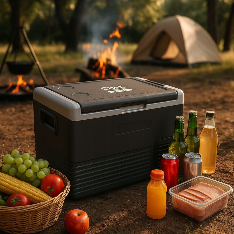 ChefOne IceBox CL50 lodówka turystyczna samochodowa przenośna 230v 12v 24v 1 sztuka