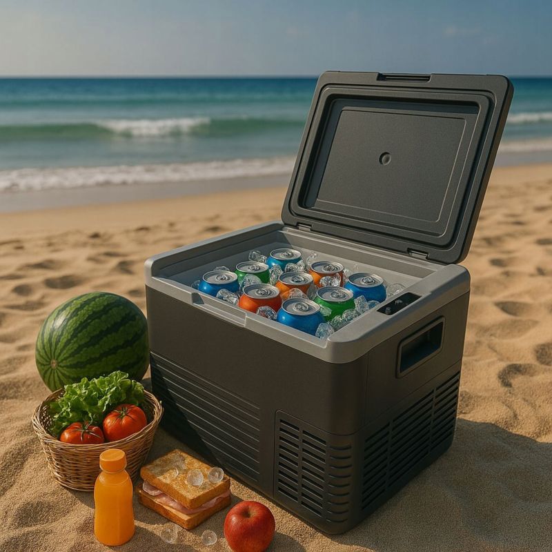 ChefOne IceBox CL50 lodówka turystyczna samochodowa przenośna 230v 12v 24v 1 sztuka
