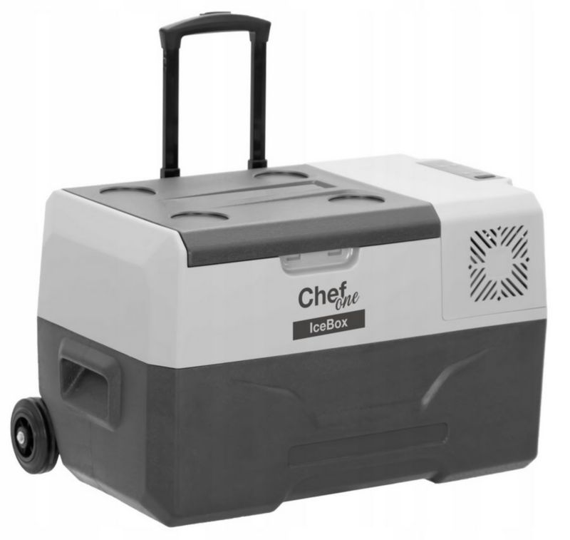 ChefOne IceBox CX30 lodówka turystyczna kompresorowa przenośna 12V 24V 240V 1 sztuka