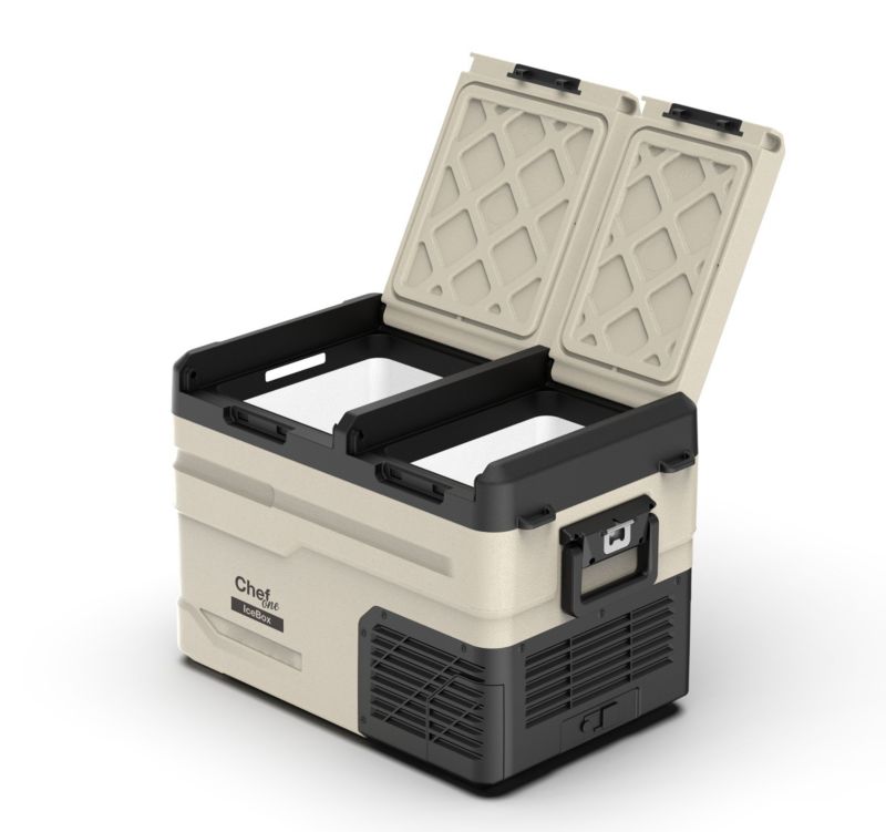 ChefOne IceBox TGS35 DUAL ZONE lodówka turystyczna samochodowa 230v 12v 24v 1 sztuka