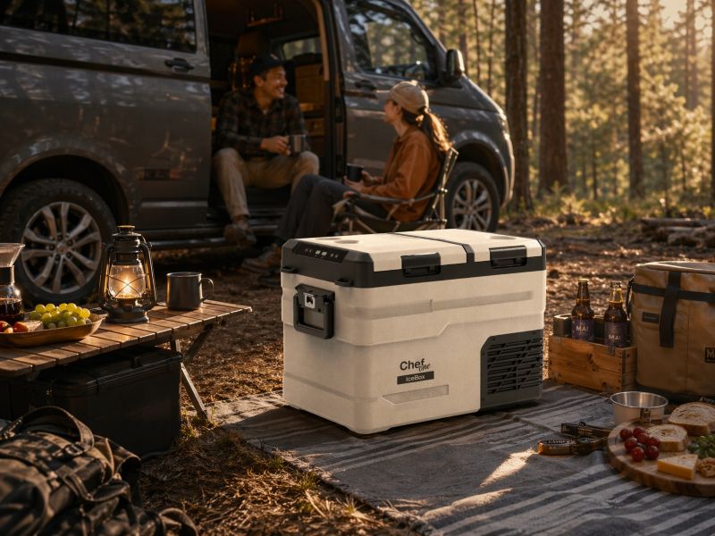 ChefOne IceBox TGS35 DUAL ZONE lodówka turystyczna samochodowa 230v 12v 24v 1 sztuka