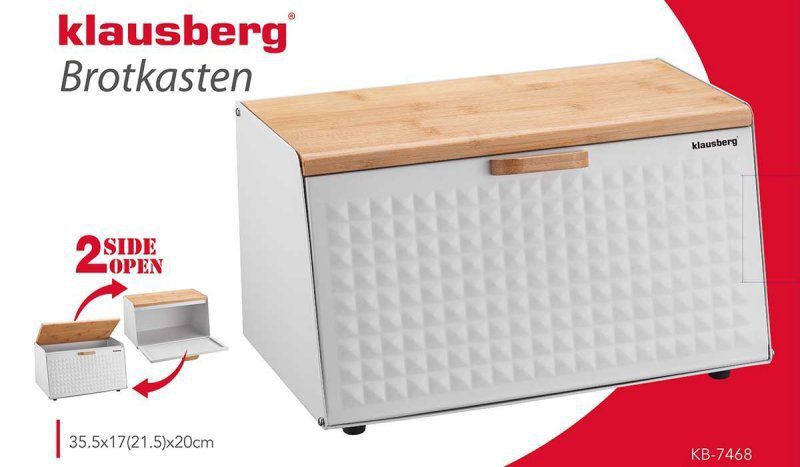 Chlebak dwustronny Klausberg kb-7468 1szt