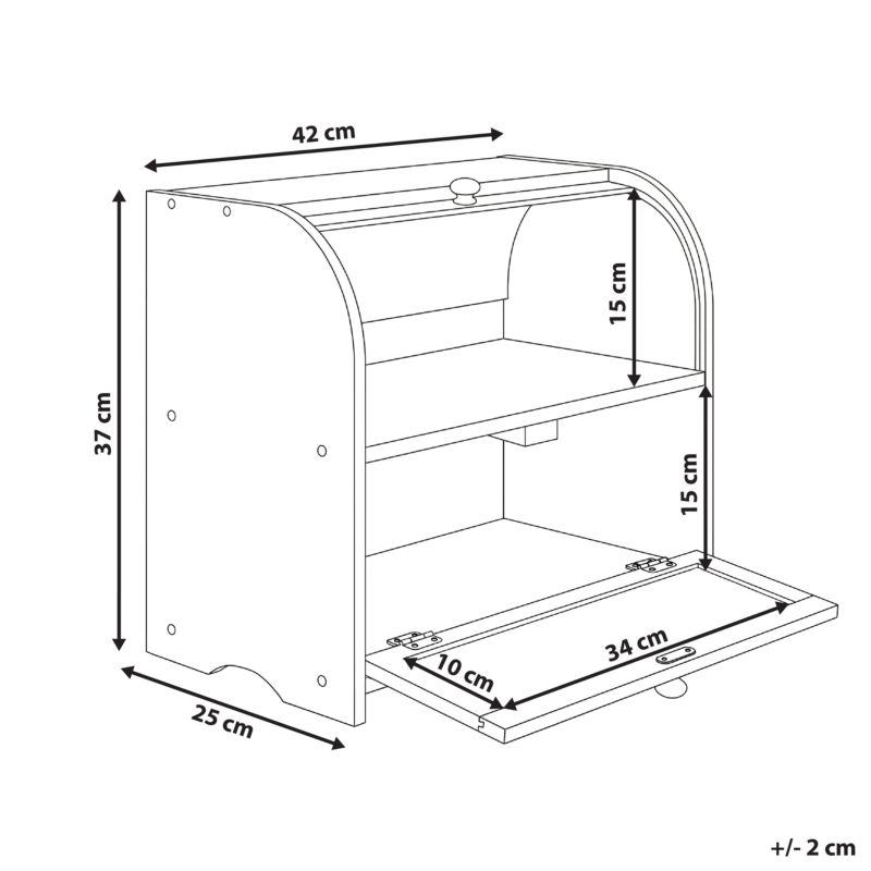 Chlebak Levain Bambus Jasnobrązowy 1 szt.