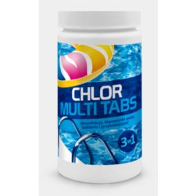 Chlor do basenu multi tabletki 1 kg