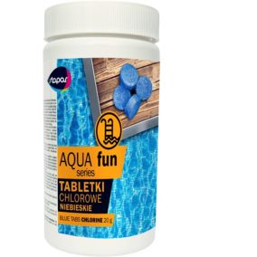 Chlor do basenu niebieska woda tabletki Stapar 1 kg