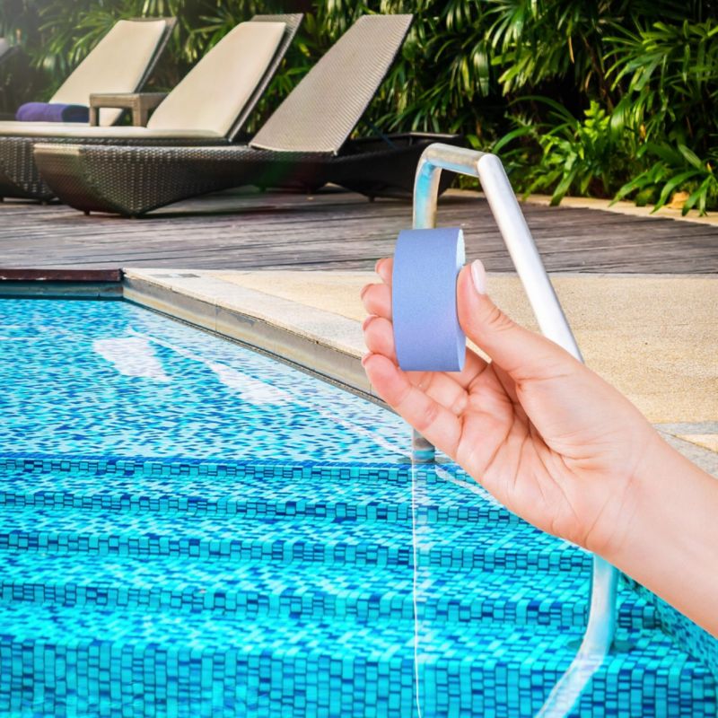 Chlor do basenu, Sillar, w tabletkach, 11w1, do dezynfekcji wody w basenach, jacuzzi, 3kg, 200g, 1szt