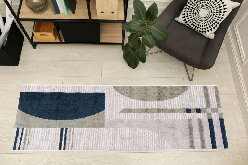 Chodnik Multidecor Velutto 67 x  160 cm geometria wielokolorowy 1 szt.