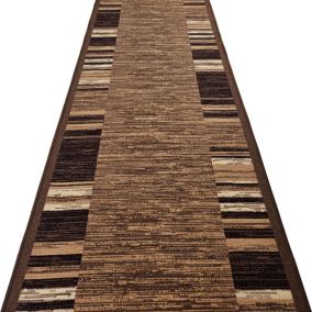 Chodnik podgumowany ADAGIO 04 beżowy, antypoślizgowy, na metry szer. 90 cm / dł. 10 cm