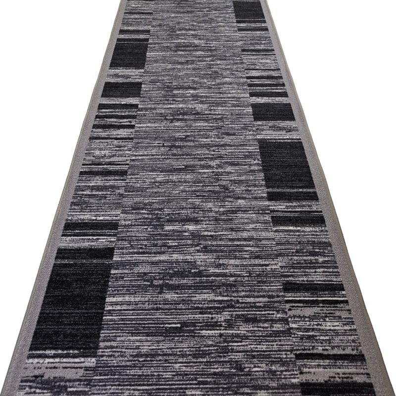 Chodnik podgumowany ADAGIO 19 szary, antypoślizgowy, na metry szer. 150 cm / dł. 10 cm