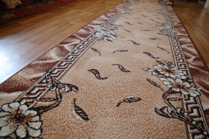 Chodnik RugsX 100x1000 cm złoty 175087 1 szt.